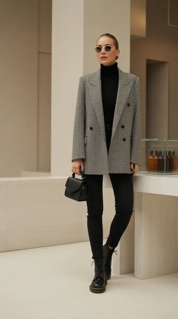 winter work outfits for women 2025 blazer strength