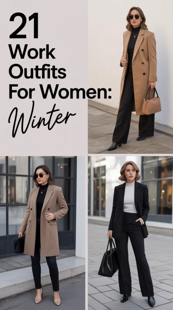 Work Outfits for Women: Winter 2025 - 2026 – Chic & Cozy Ideas for Office and Casual