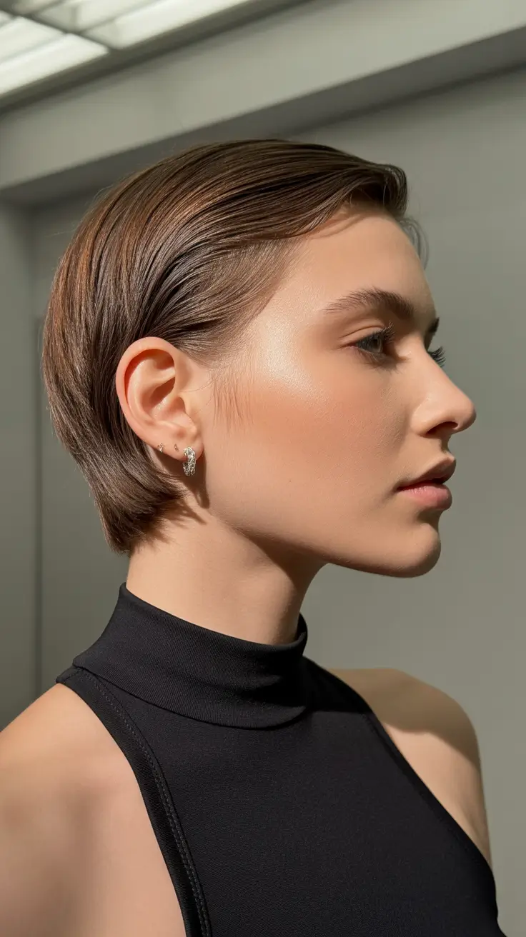 pixie bob haircut winter Modern Sleek Pixie Bob