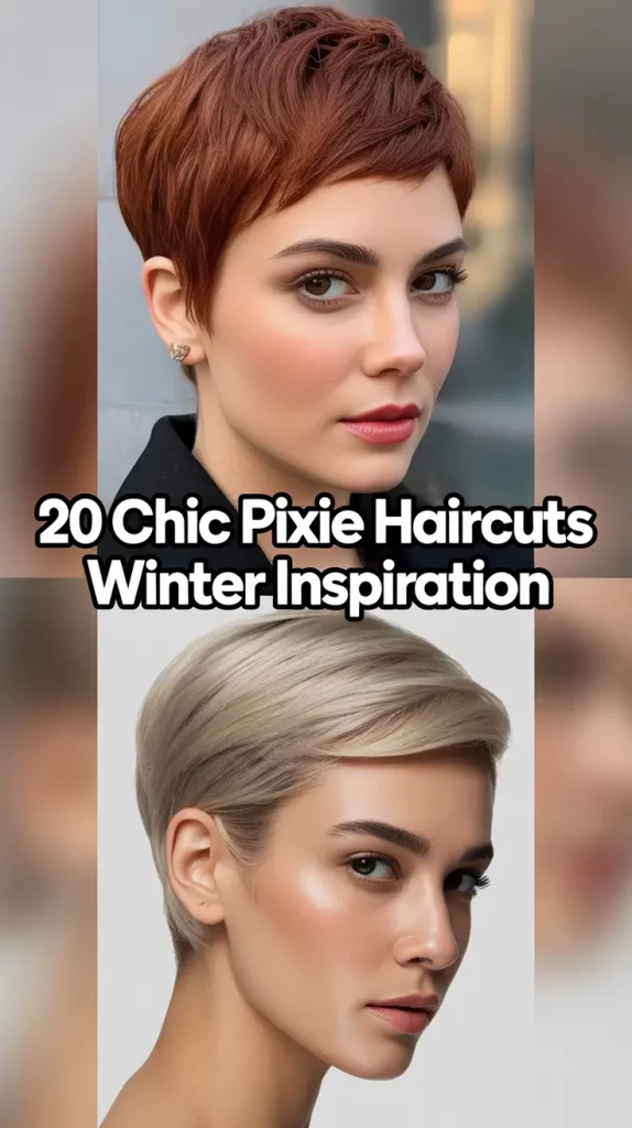 Chic Pixie Haircuts Winter 2025–2026 Inspiration: Stunning Ideas for a Fresh, Modern Look