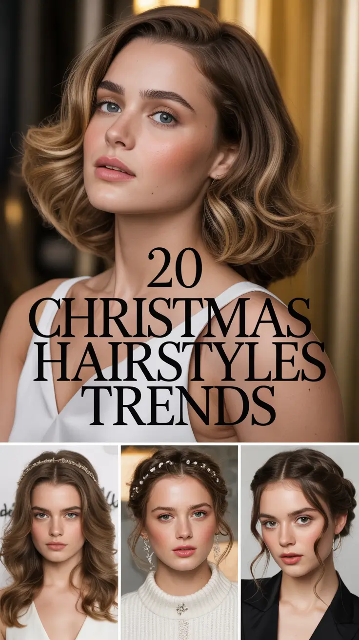 Christmas Hairstyles Trends 2025: Stunning, Simple & Creative Holiday Hair Ideas for Every Woman