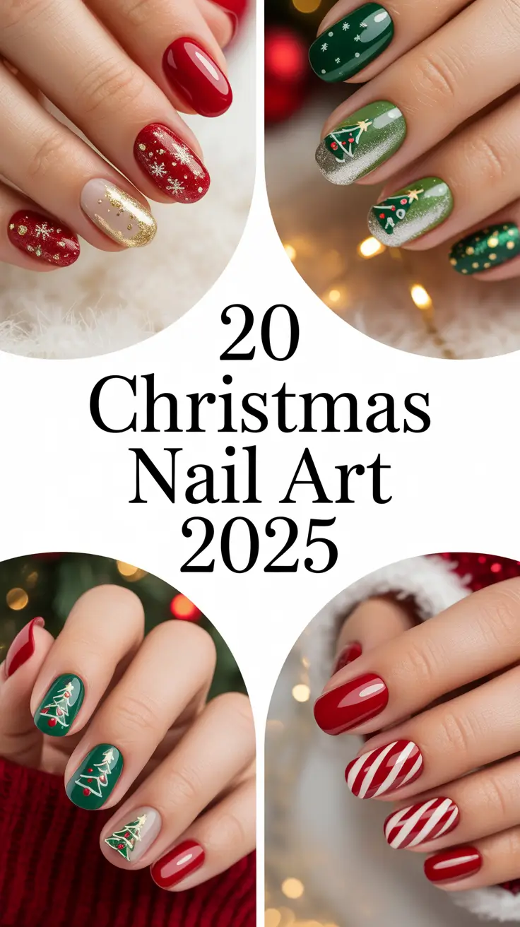 Christmas Nail Art 2025: Festive Designs, Sparkle Ideas & Easy Step-by-Step Inspo for Every Style