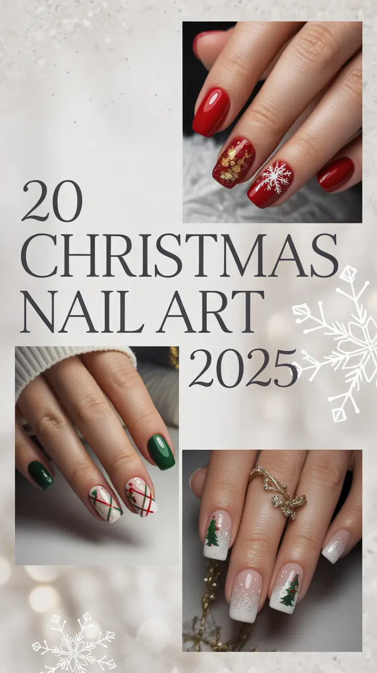 Christmas Nail Art 2025: Festive Designs, Sparkle Ideas & Easy Step-by-Step Inspo for Every Style