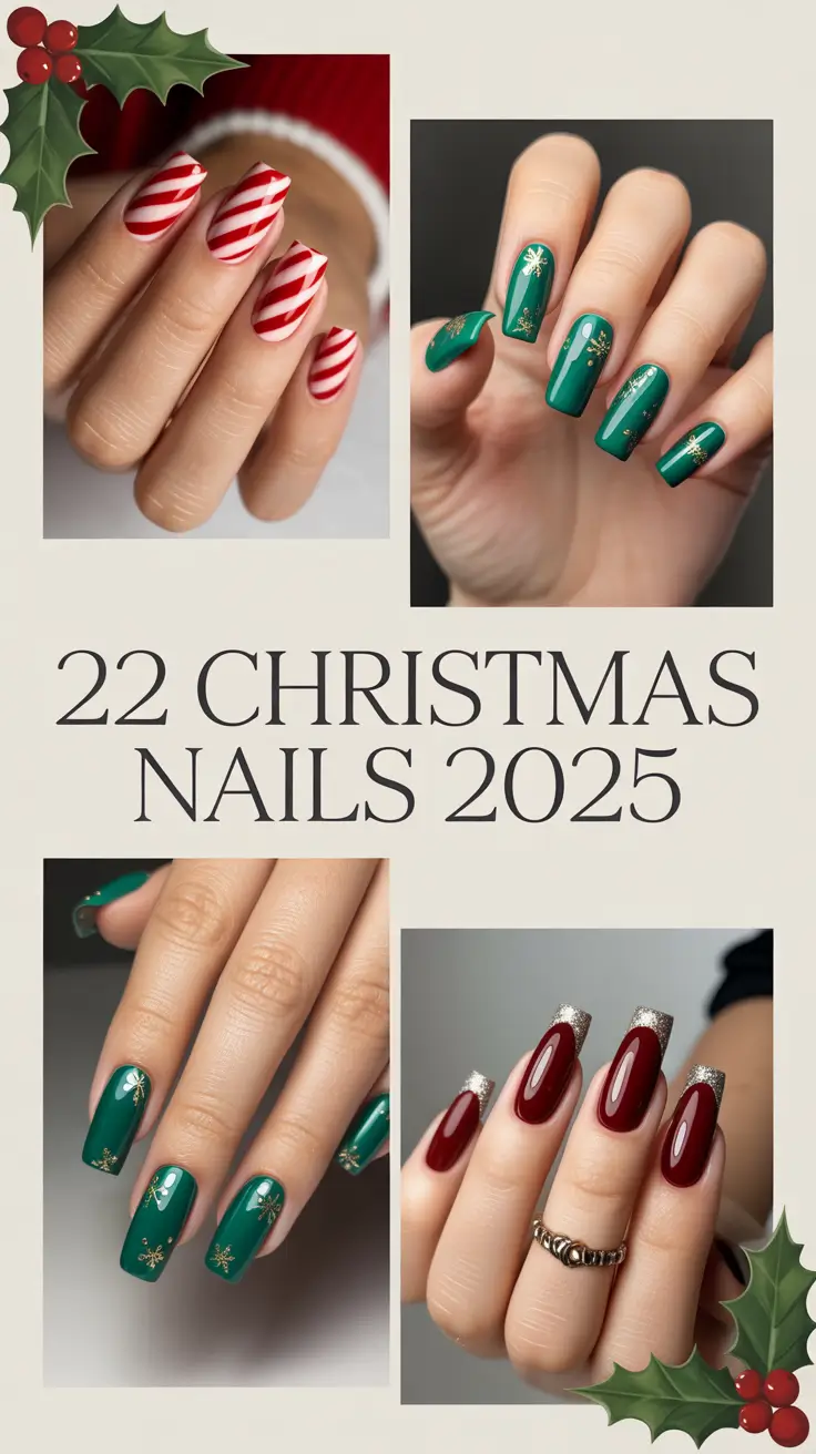 Christmas Nails 2025: Trendy Winter Designs & Cute Inspo for Every Style