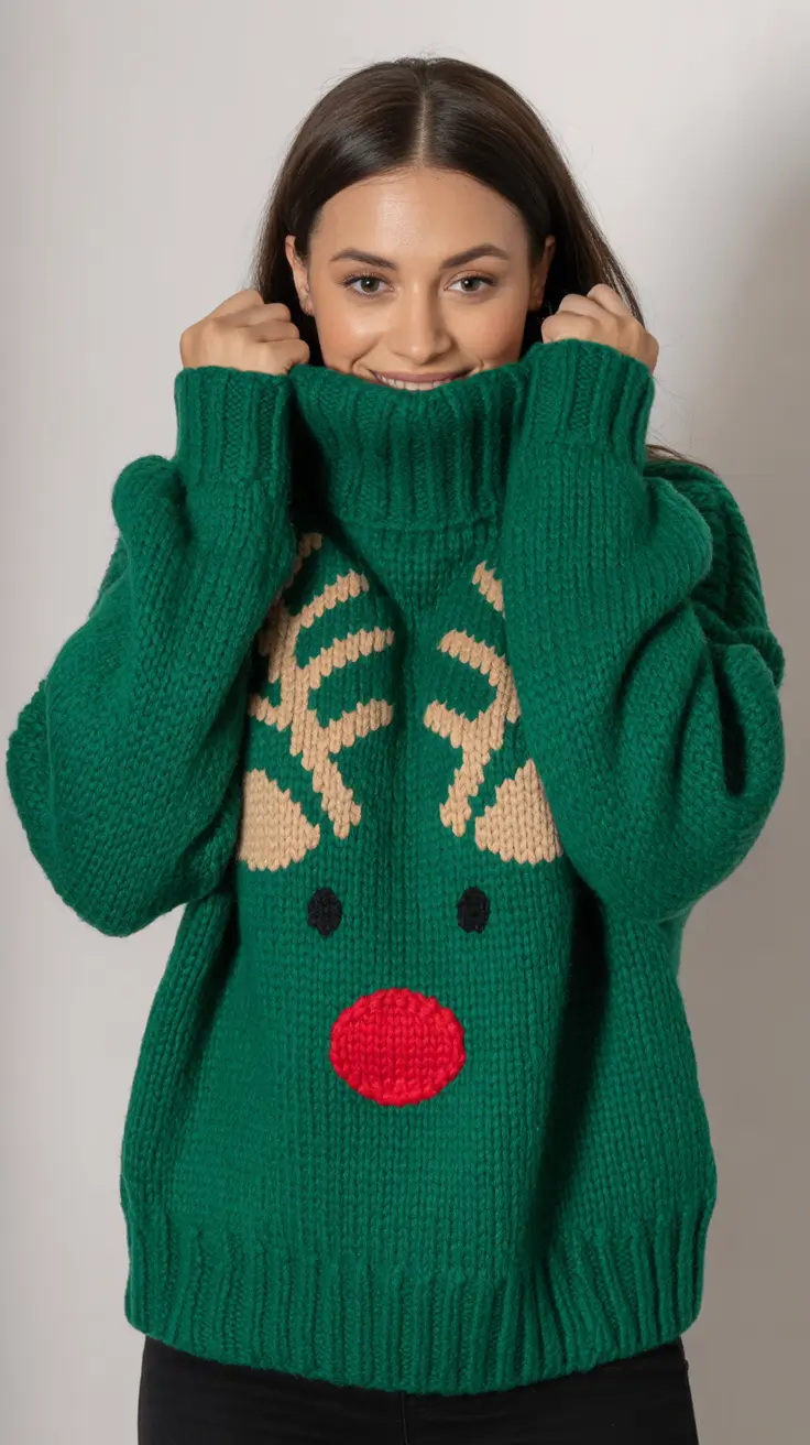 christmas outfits 2025 Reindeer Whimsy & Cozy Cheer
