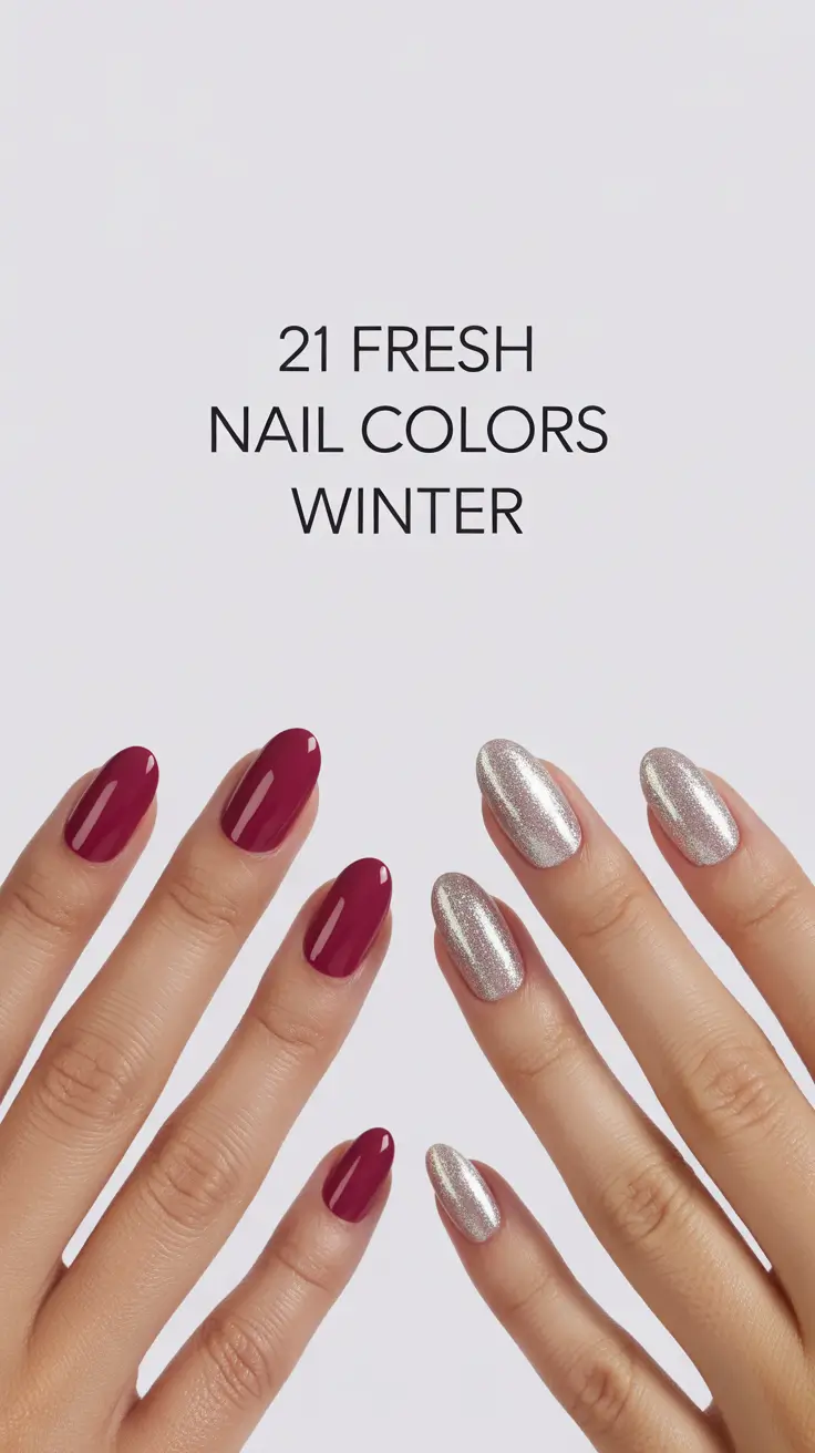 Fresh Nail Colors Winter 2025–2026: Chic Gel Designs & Cozy Ideas for Every Mood