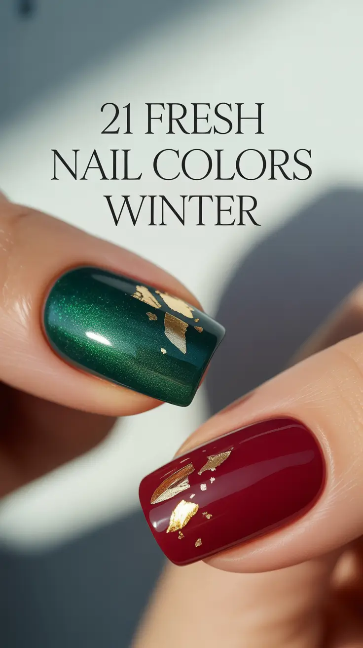 Fresh Nail Colors Winter 2025–2026: Chic Gel Designs & Cozy Ideas for Every Mood