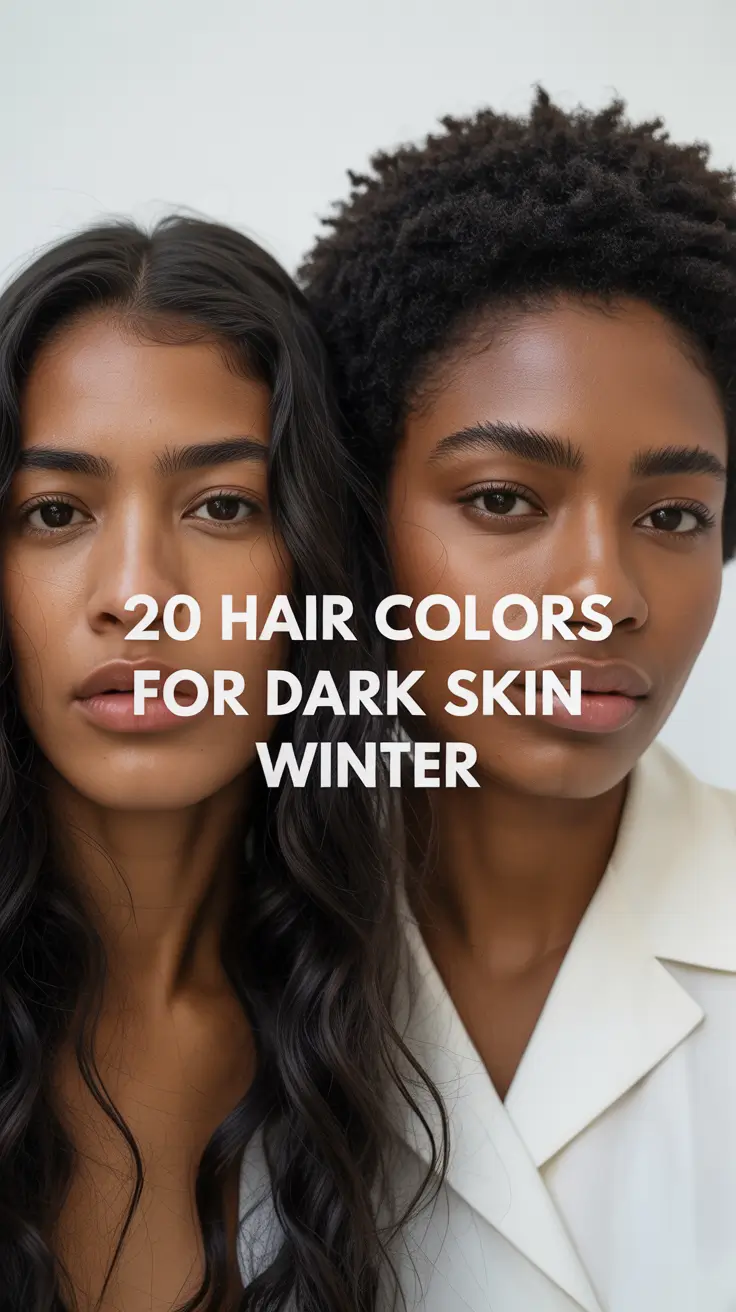 Hair Colors for Dark Skin: Winter 2025–2026 – Fresh, Warm, and Timeless Ideas for Women