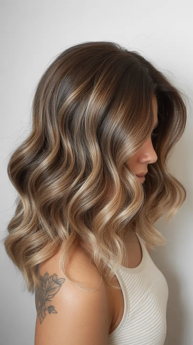 Highlight Trends Hair Colors Winter 2025-2026 Soft Mocha Blonde Dimension