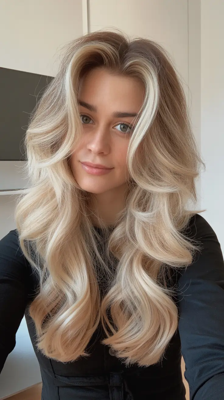 Highlight Trends Hair Colors Winter 2025-2026 Buttercream Blonde Volume