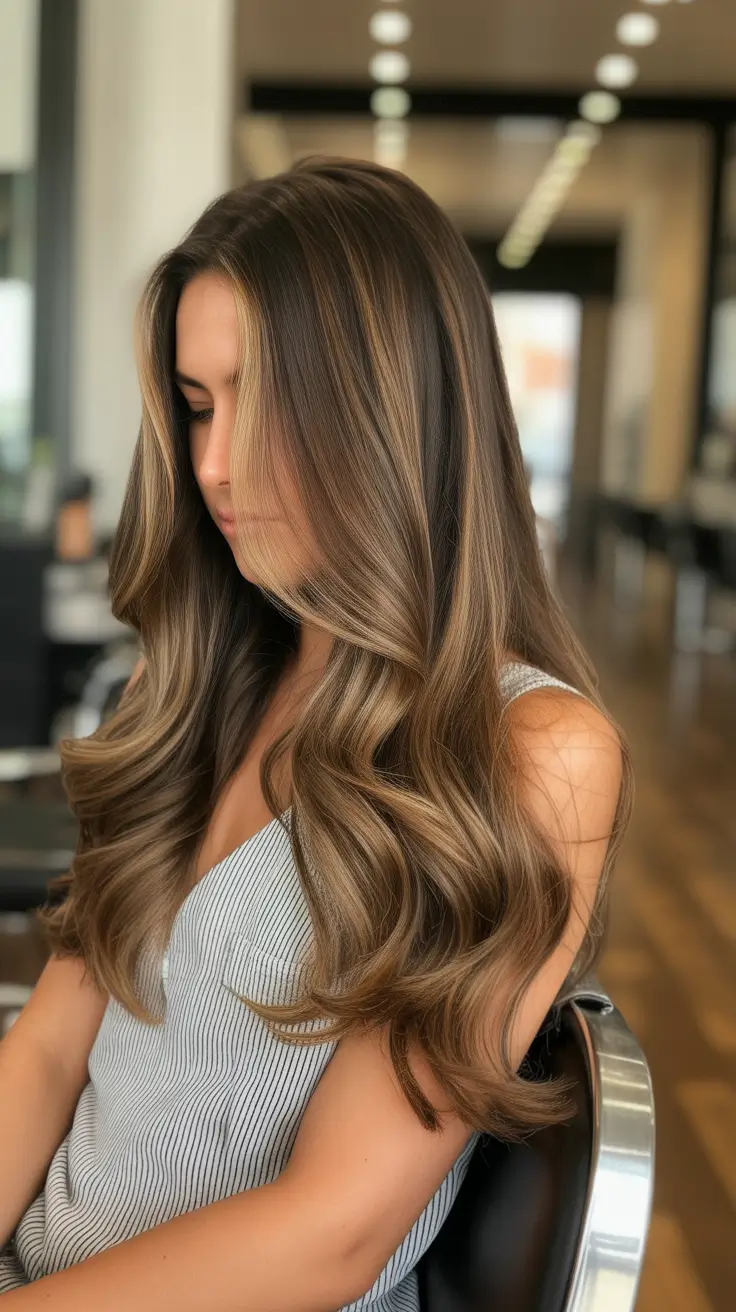 Highlight Trends Hair Colors Winter 2025-2026 Melted Mocha Layers