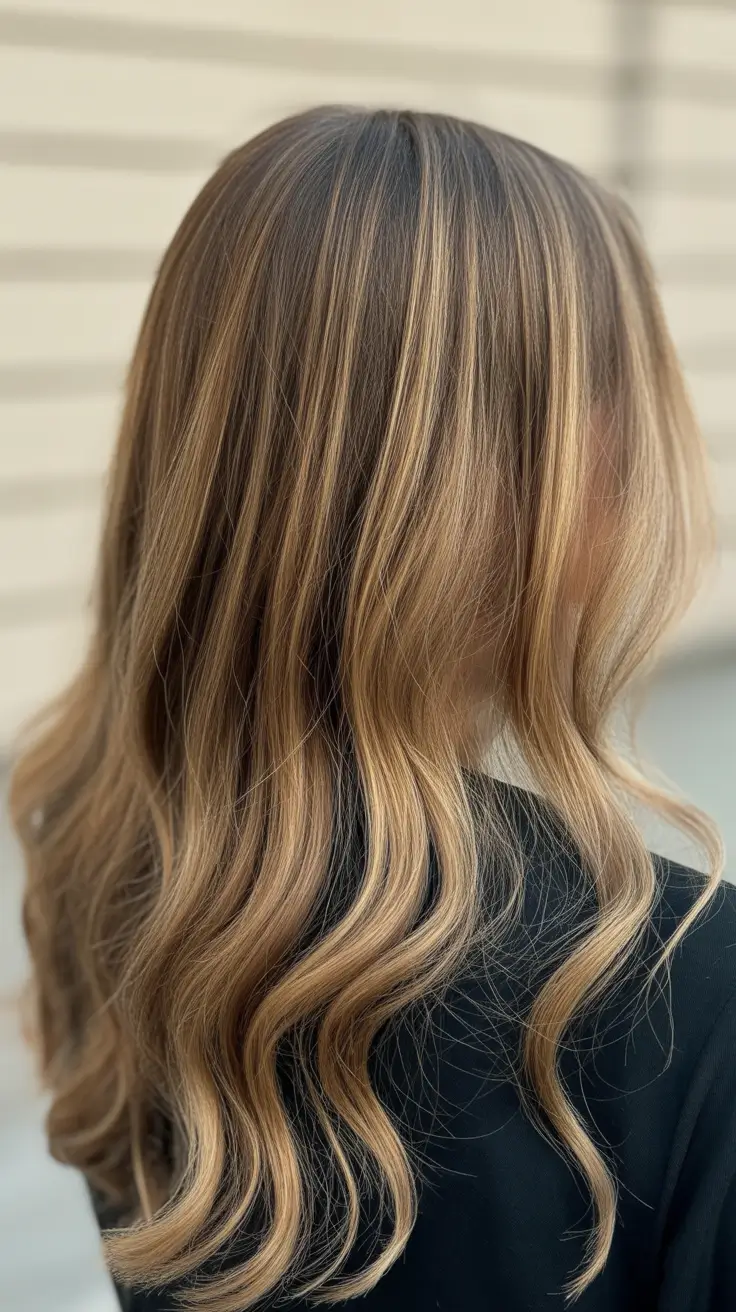 Highlight Trends Hair Colors Winter 2025-2026 Soft Golden Brunette Lights