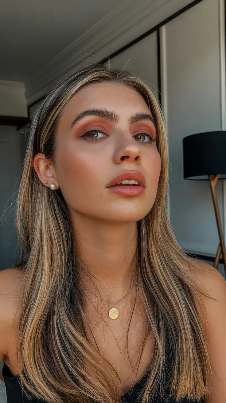 Highlight Trends Hair Colors Winter 2025-2026 Soft Gold Balayage Blend