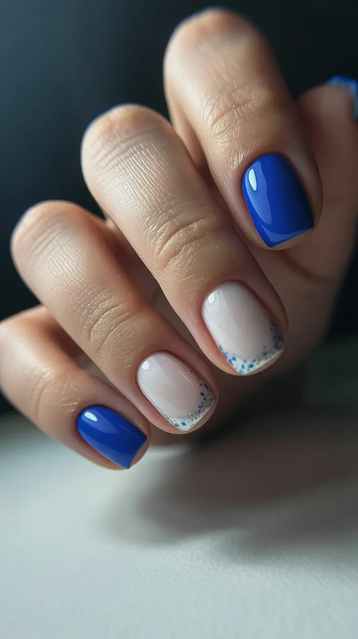 christmas nail colors winter Winter Sky Glitter