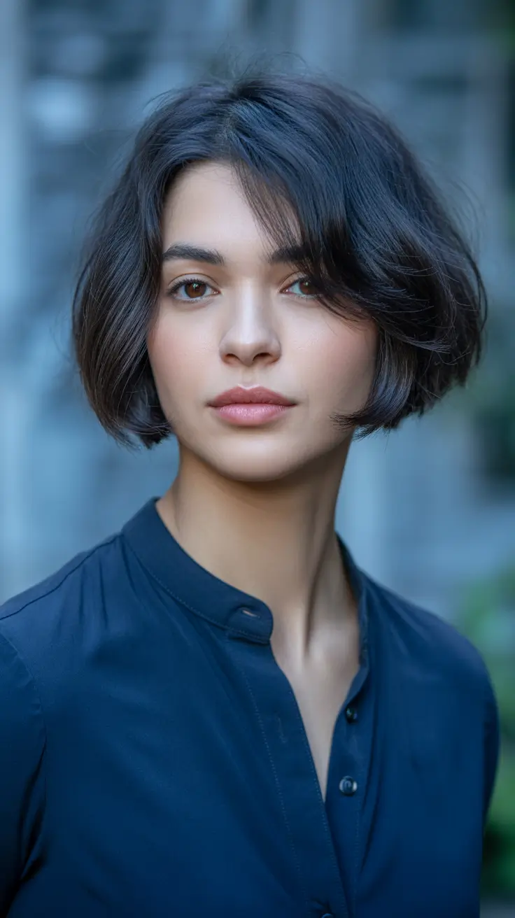 winter bob haircuts 2026 - 2025 Soft Layered Bob - The Effortless Winter Muse