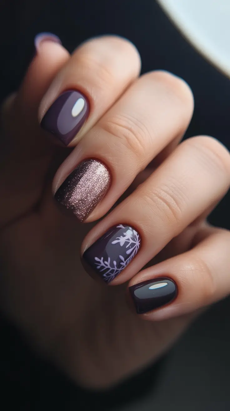 short-winter-nails-designs-2025-Mulberry-Frost