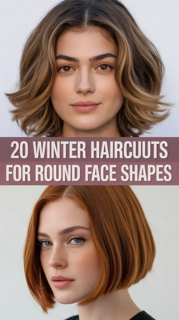 Winter 2025–2026 Haircuts for Round Face Shapes: Best Medium & Long Styles