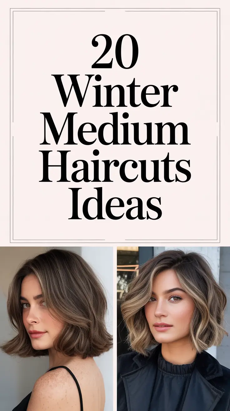 Winter 2025–2026 Medium Haircuts Ideas: Stylish Shoulder-Length Looks for Round Faces and Aespa-Inspired Trends