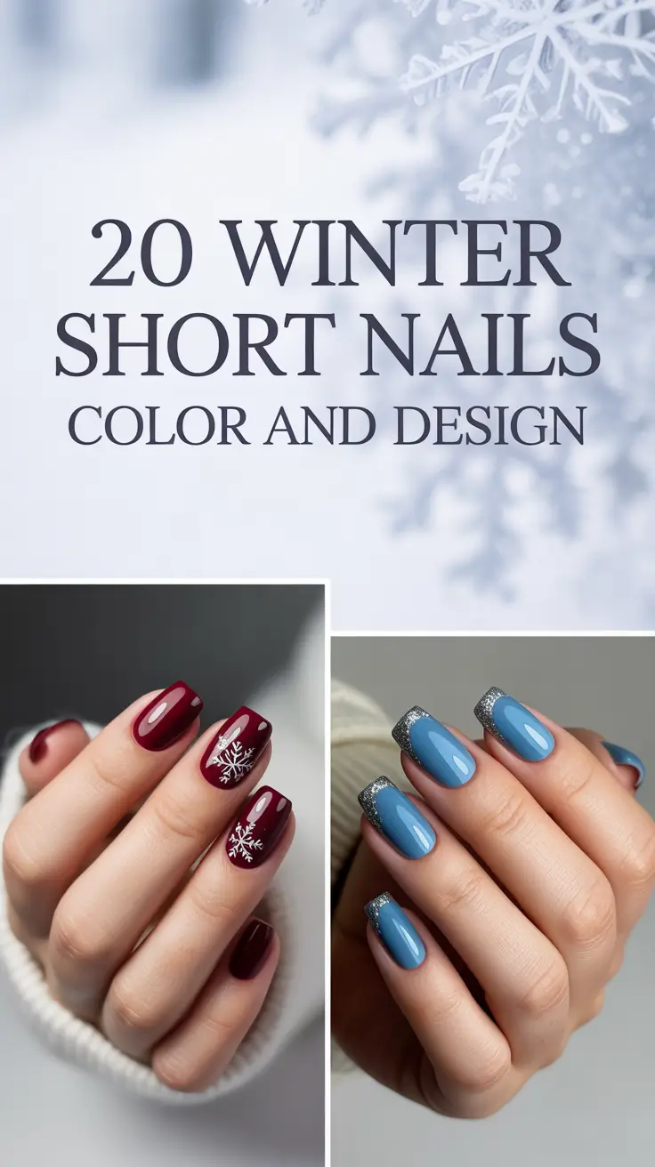 Winter 2025–2026: Short Nails Color and Design — Trendy Ideas for Almond, Square & Natural Manicures