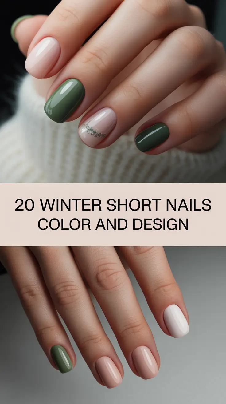 Winter 2025–2026: Short Nails Color and Design — Trendy Ideas for Almond, Square & Natural Manicures