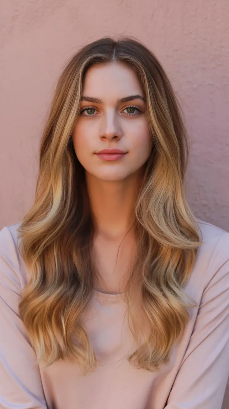 Buttered Blonde Melt trending hair color for winter 2026