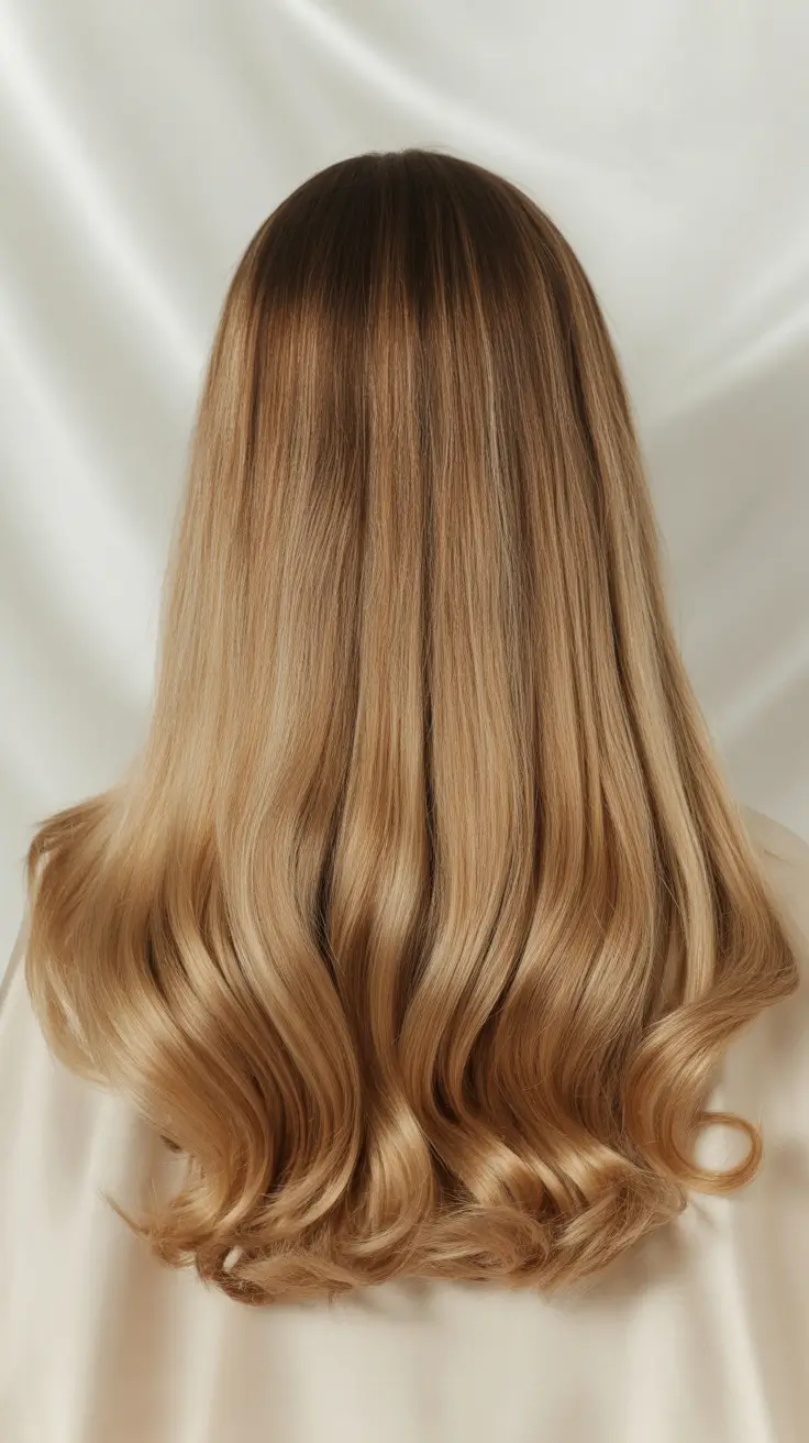 Honey Beige Shine trending hair color for winter 2026