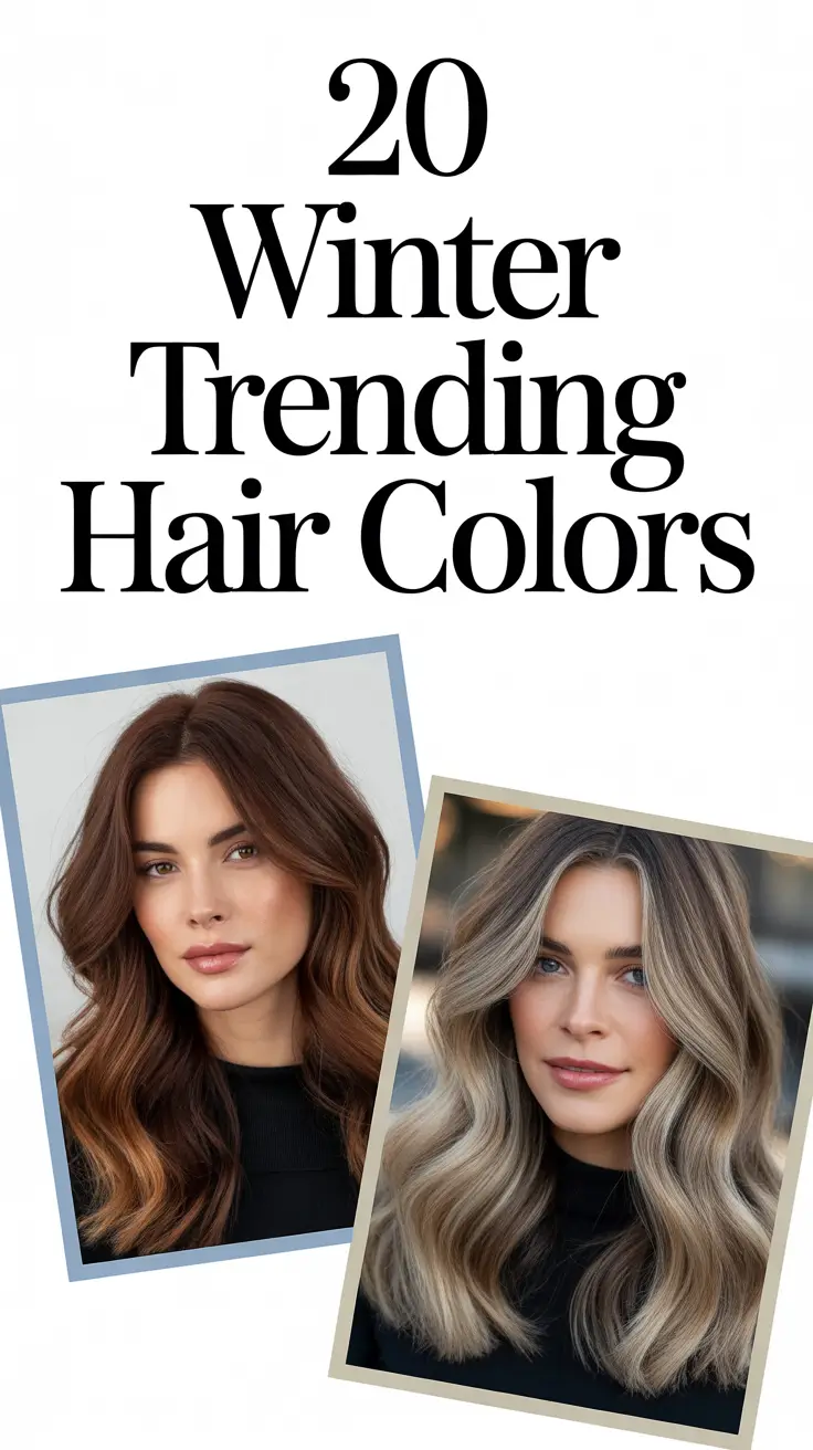 Winter 2025–2026 Trending Hair Colors: Fresh Trends, Chic Ideas & Elegant Shades for Women