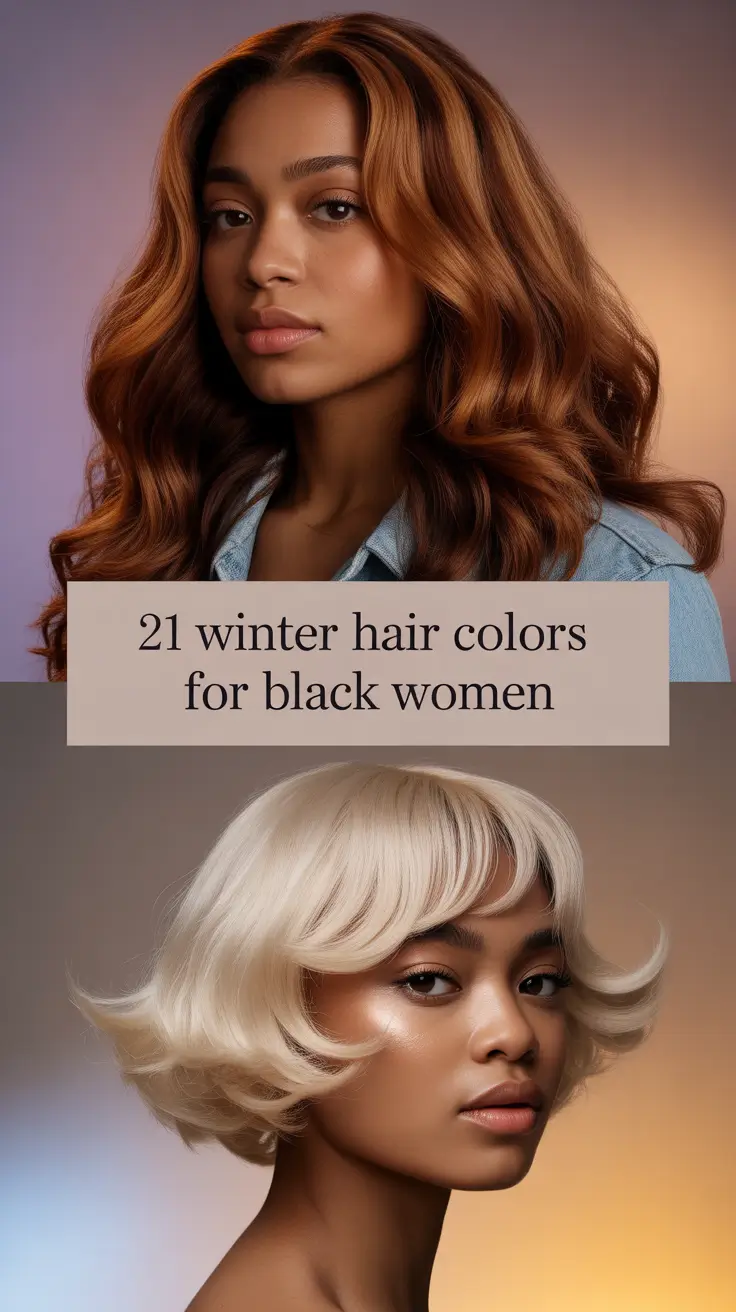 Winter Hair Colors 2025–2026 for Black Women: Stunning Shades to Warm Up Your Look This Season