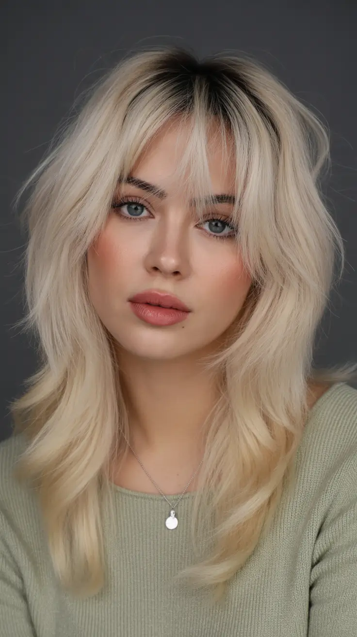 winter hair colors 2025-2026 for blondes Feathered Vanilla Layers