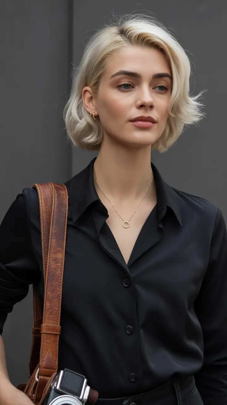 winter hair colors 2025-2026 for blondes Urban Frost Bob