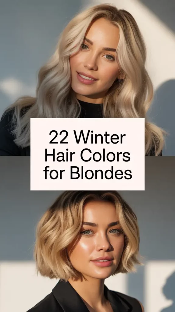 Winter Hair Colors 2025–2026 for Blondes: Chic Shades from Balayage to Icy Platinum