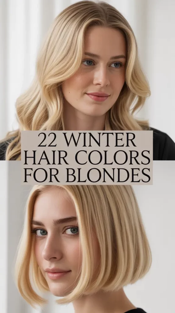 Winter Hair Colors 2025–2026 for Blondes: Chic Shades from Balayage to Icy Platinum