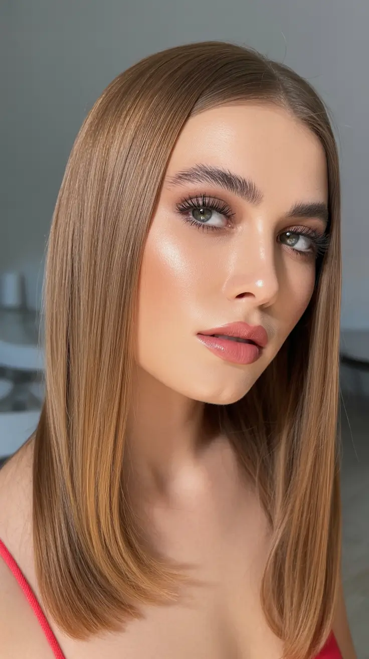 Winter hair colors 2025 2026 for brown hair Light Walnut Brown