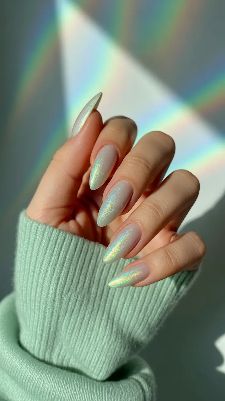 winter nails ideas 2025 2026 Winter Haze