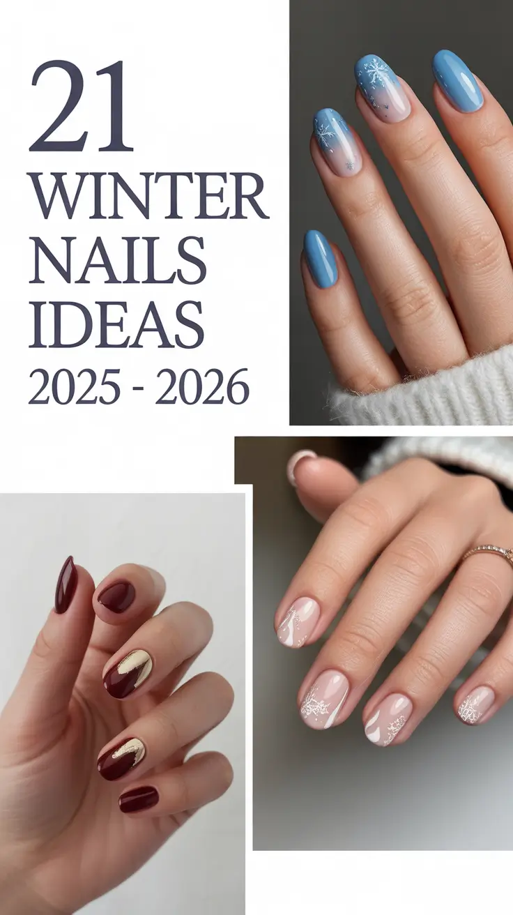 Winter Nails Ideas 2025–2026: Gorgeous Designs & Inspo for Every Mood