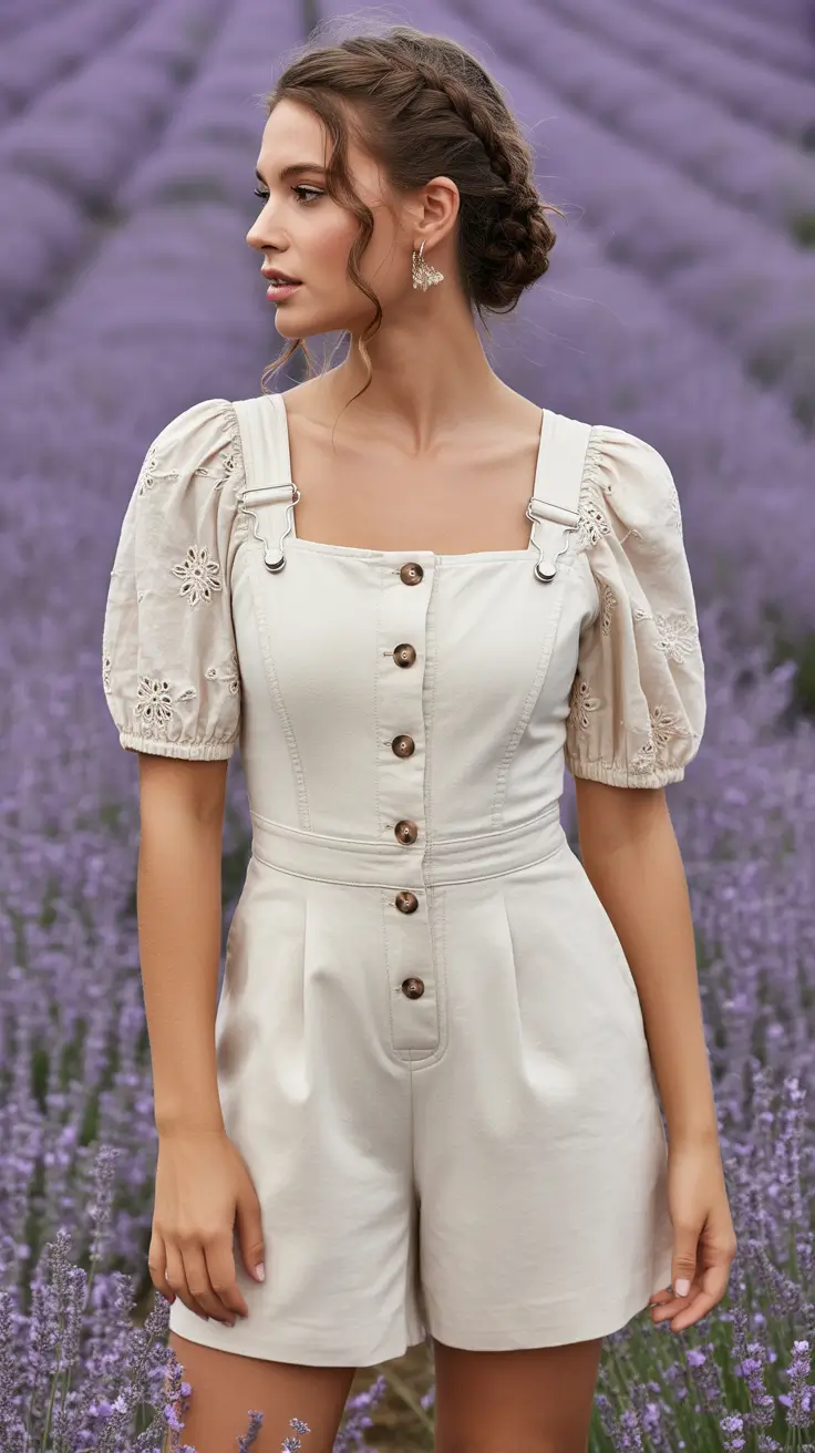 Brunch outfit inspiration 2026 Romantic Fields