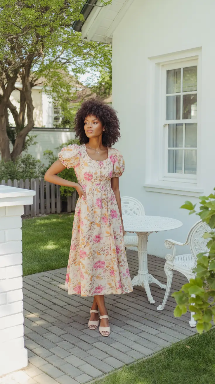 Brunch outfit inspiration 2026 Garden Romance