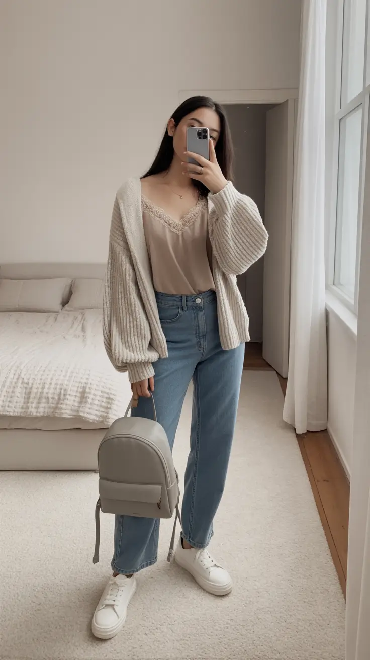 Brunch outfit inspiration 2026 Soft Neutrals Comfort