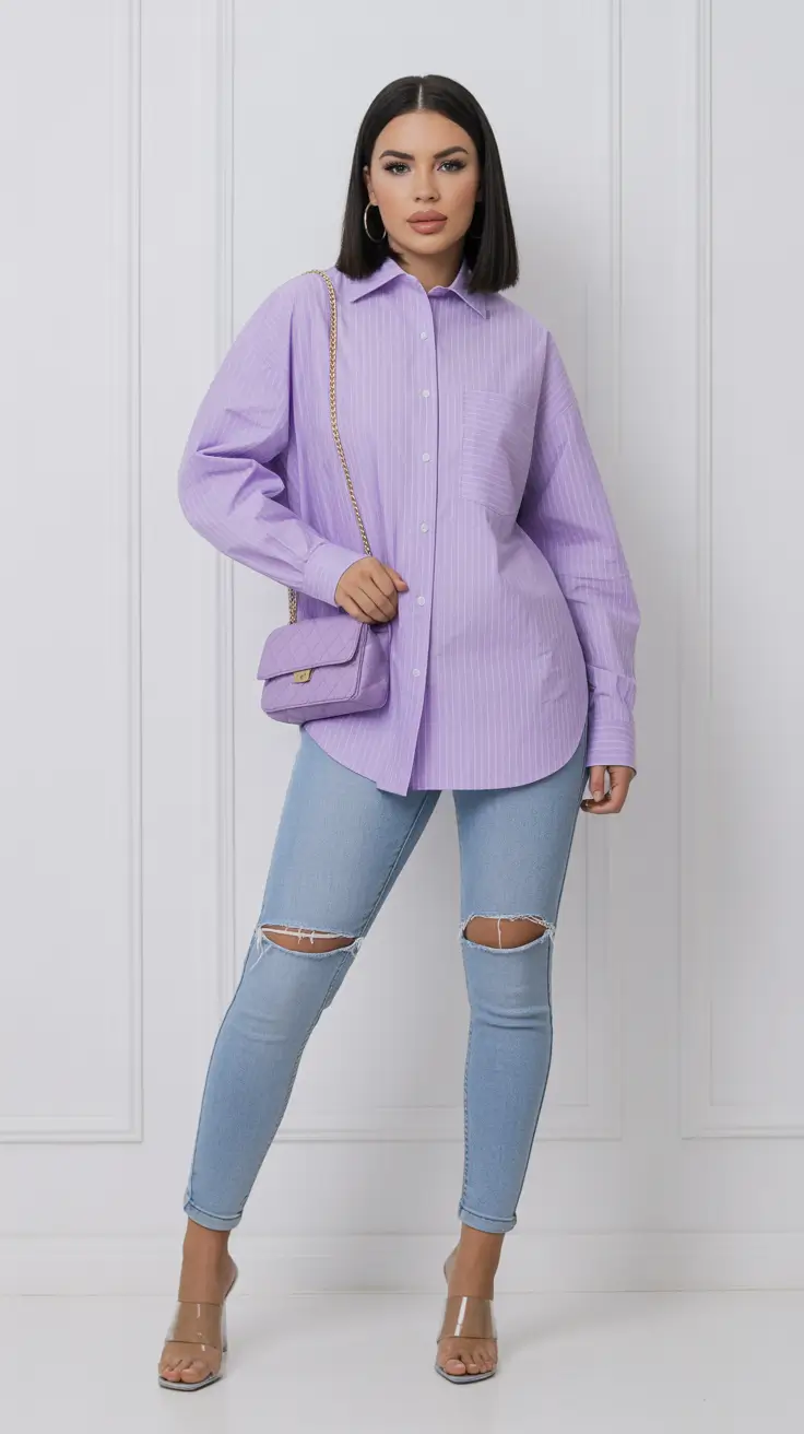 Brunch outfit inspiration 2026 Lavender Sophistication