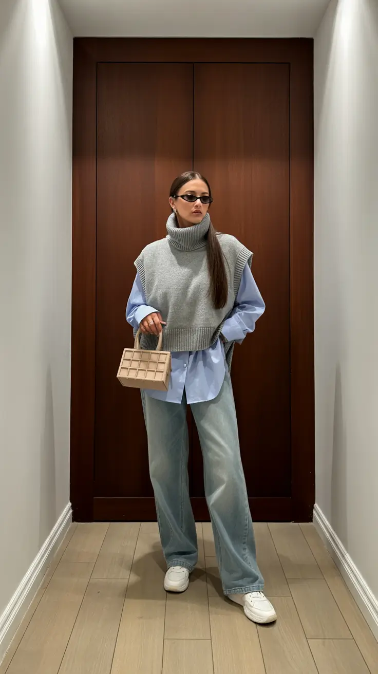 capsule wardrobe outfits minimalist Minimalist Layer Play