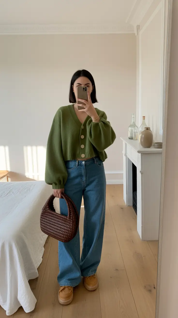 capsule wardrobe outfits minimalist Olive Calm