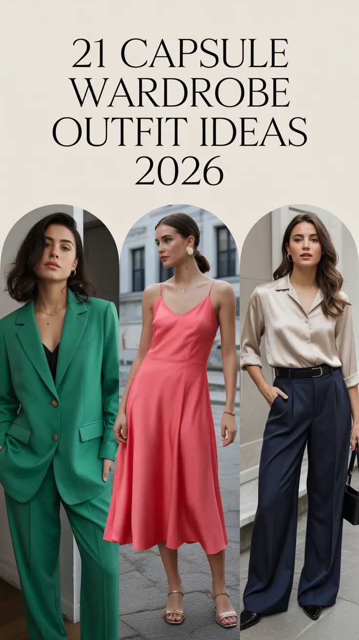 Capsule Wardrobe Outfit Ideas 2026: Timeless & Chic Looks for Every Season