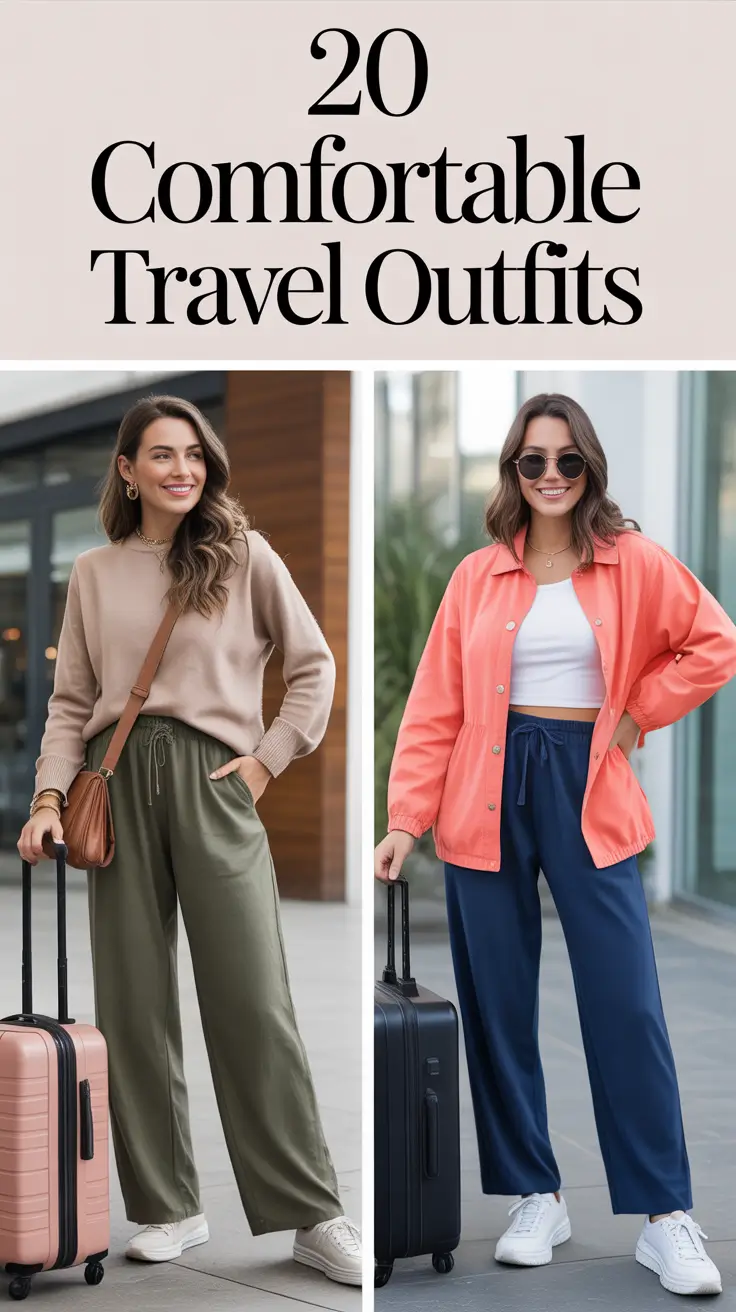 Comfortable Travel Outfits 2026: Chic & Comfy Ideas for Every Destination