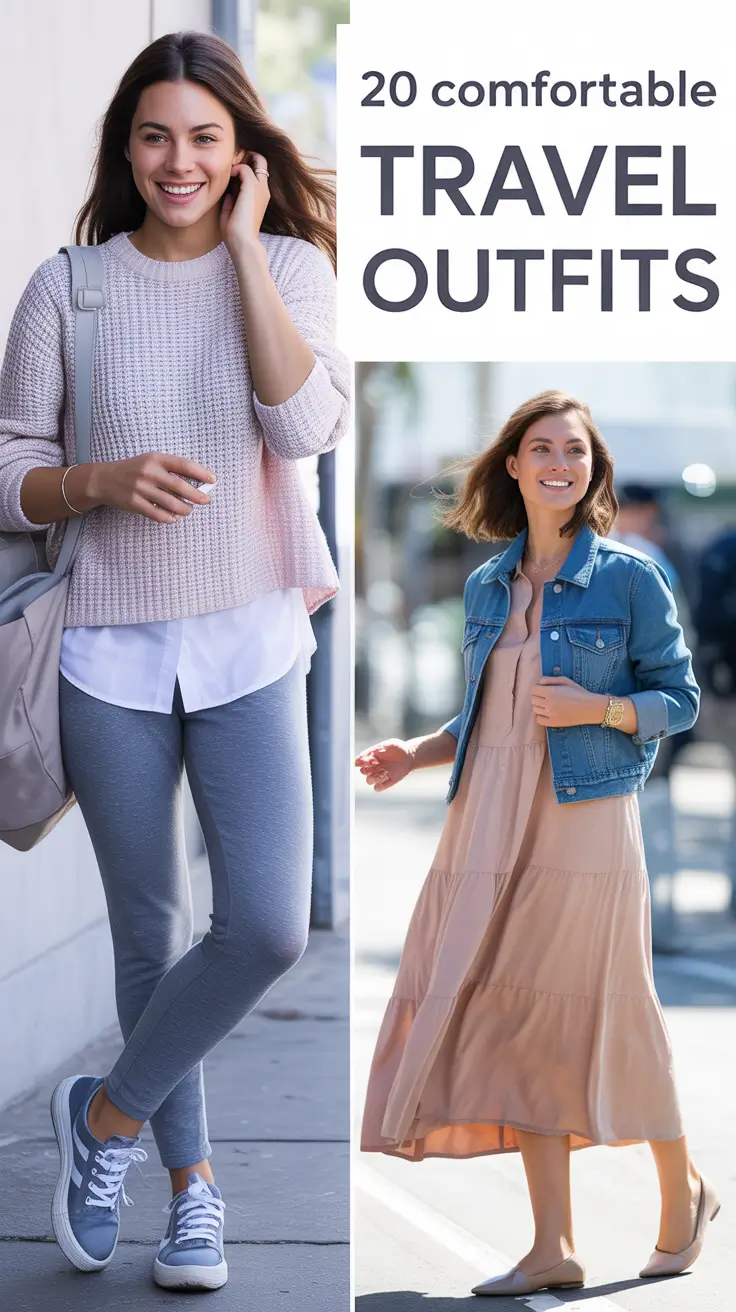 Comfortable Travel Outfits 2026: Chic & Comfy Ideas for Every Destination
