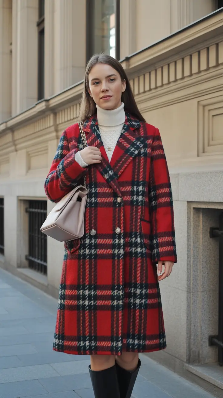 december outfits cozy Cozy Plaid and Classic Layers