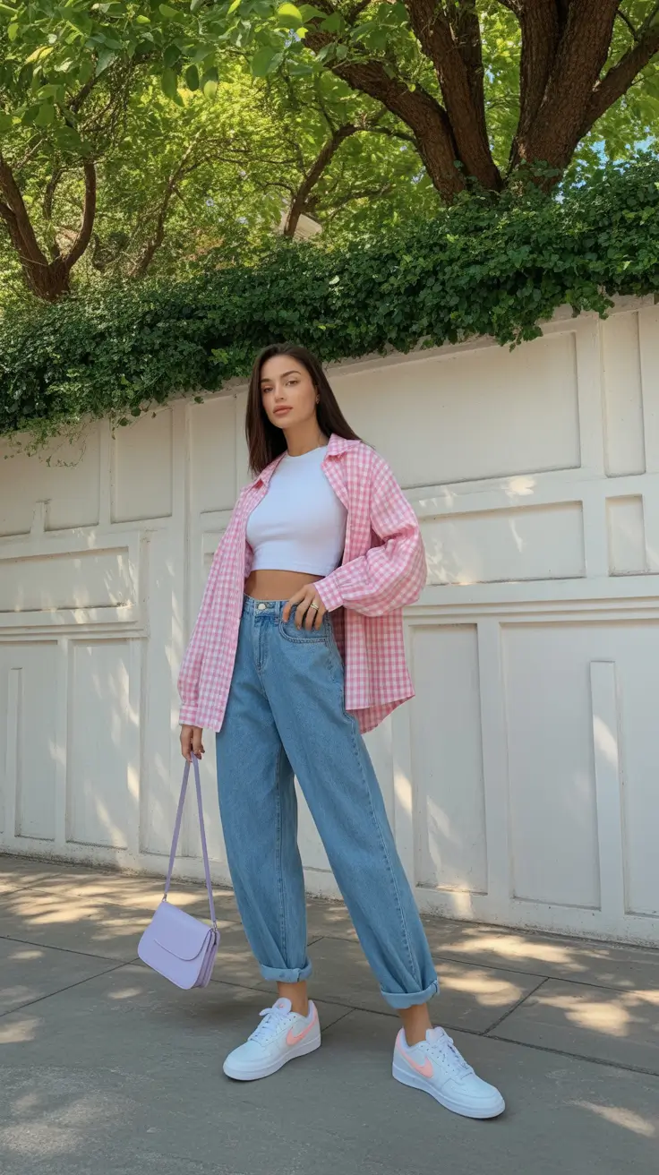 casual-outfits-2026-Pink-Gingham-Mood