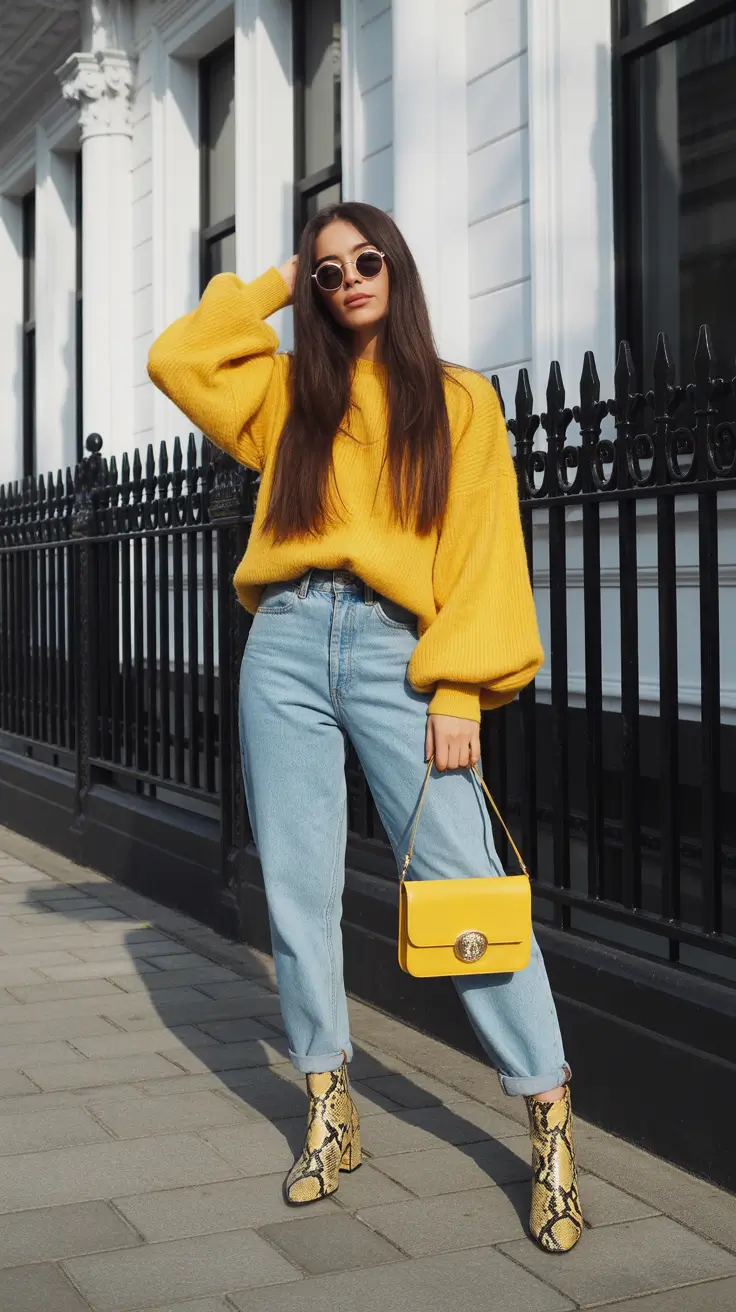 Cute Casual Outfits 2026 Golden Glow Energy