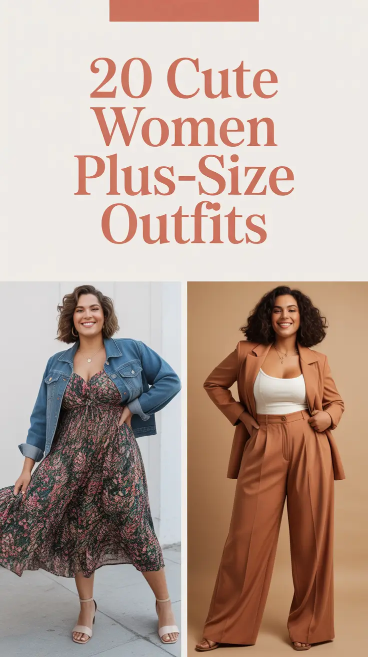 Cute Women Plus-Size Outfits 2026: Cozy, Bold & Stylish Ideas for Every Season