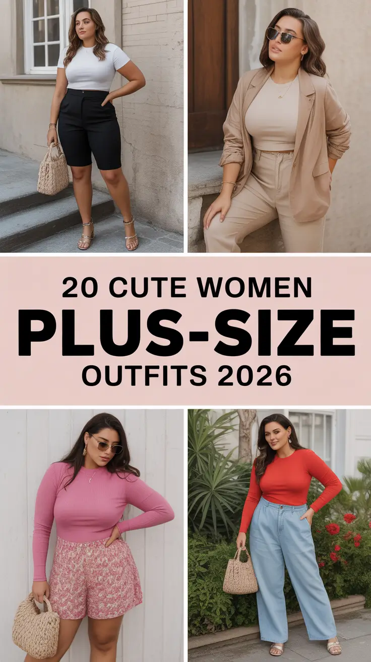 Cute Women Plus-Size Outfits 2026: Cozy, Bold & Stylish Ideas for Every Season
