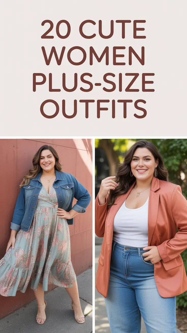 Cute Women Plus-Size Outfits 2026: Cozy, Bold & Stylish Ideas for Every Season